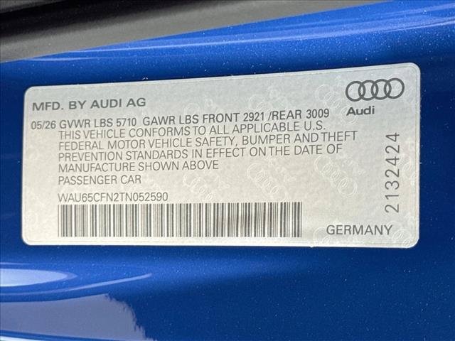 2026 Audi A6 Prestige quattro S tronic