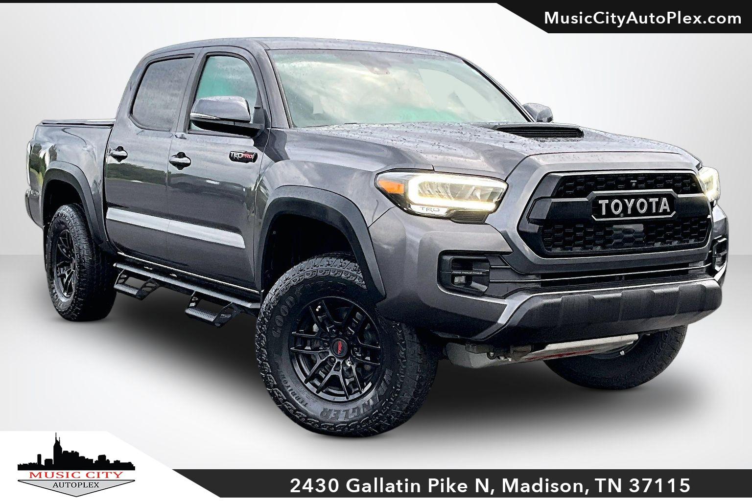 Magnetic Gray Metallic 2021 Toyota Tacoma Pickup Truck Four-Wheel Drive Automatic