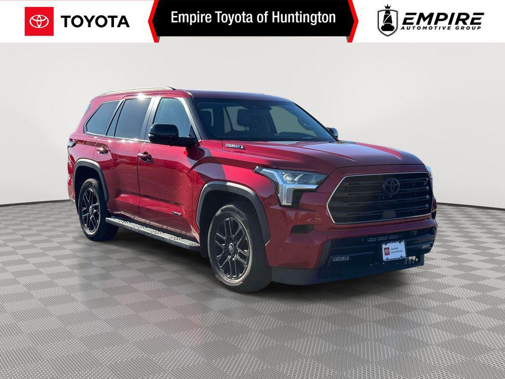 Supersonic Red 2024 Toyota Sequoia SUV / Crossover Four-Wheel Drive Automatic