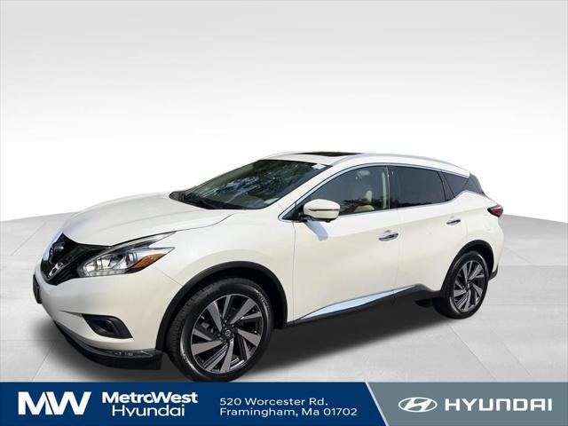 2018 Nissan Murano Platinum for sale in FRAMINGHAM, MA