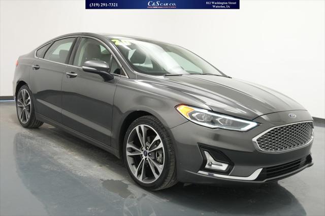 2020 Ford Fusion Titanium for sale in WATERLOO, IA