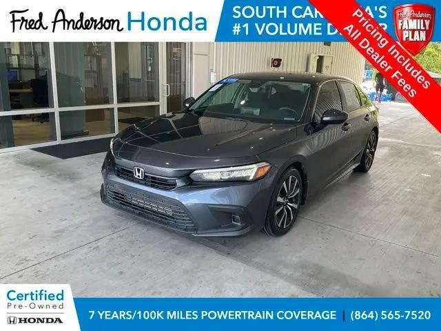2023 Honda Civic EX for sale in Greenville, SC