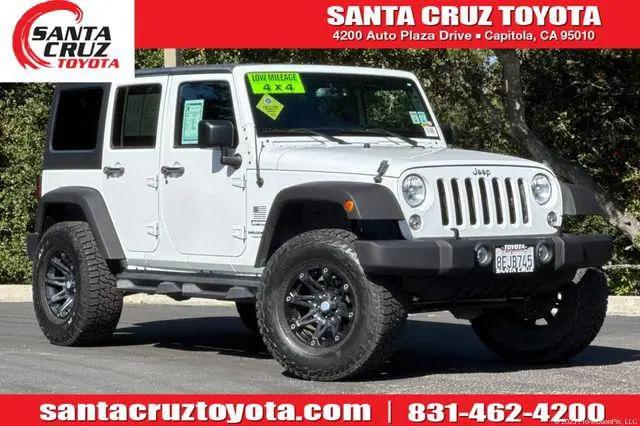 2016 Jeep Wrangler Unlimited Sport for sale in Capitola, CA