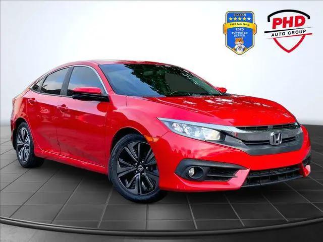 2017 Honda Civic EX-L for sale in ELYRIA, OH