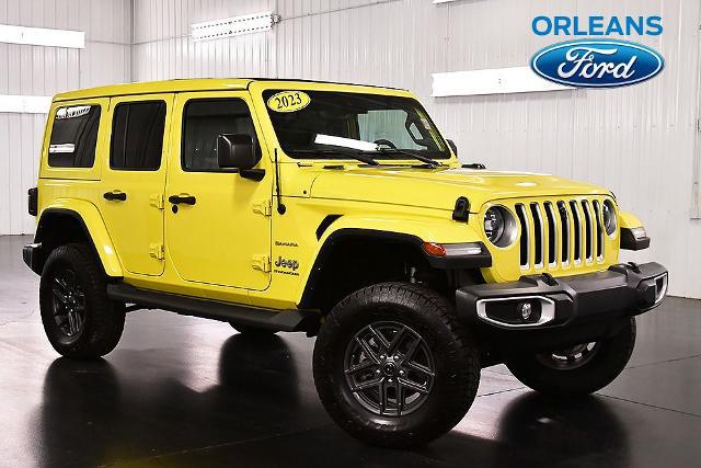 2023 Jeep Wrangler 4-Door Sahara 4x4 for sale in Medina, NY