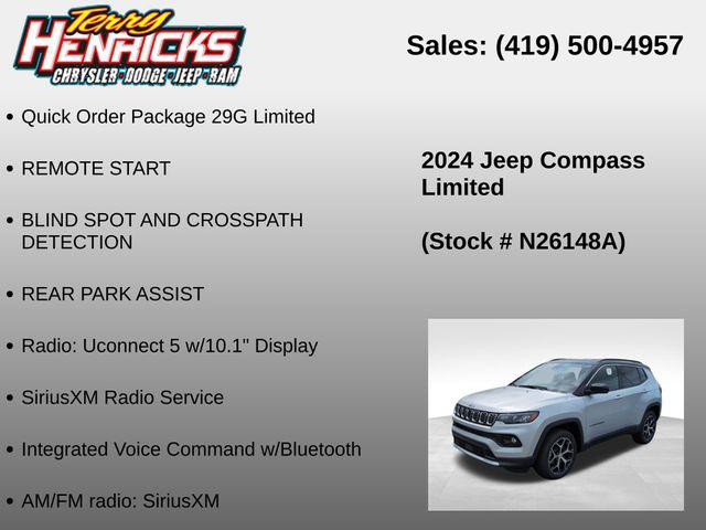2024 Jeep Compass Limited 4x4