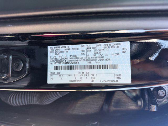 2022 Ford F-150 Limited