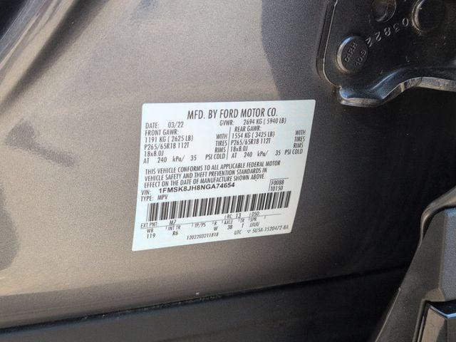 2022 Ford Explorer Timberline