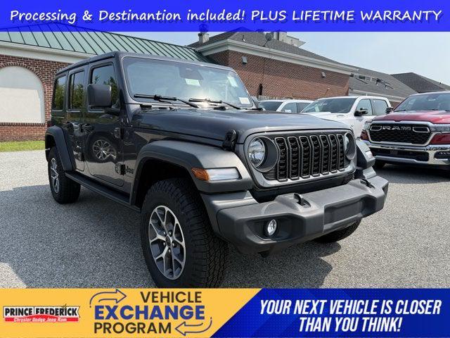 2026 Jeep Wrangler 4-Door Sport S 4x4 for sale in Prince Frederick, MD