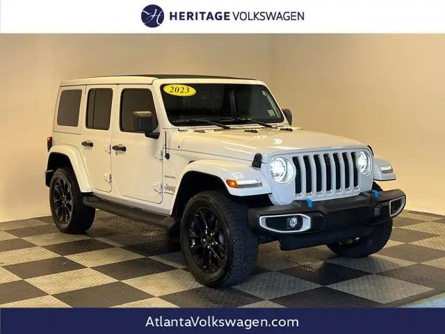 2023 Jeep Wrangler 4xe Sahara 4x4 for sale in Union City, GA