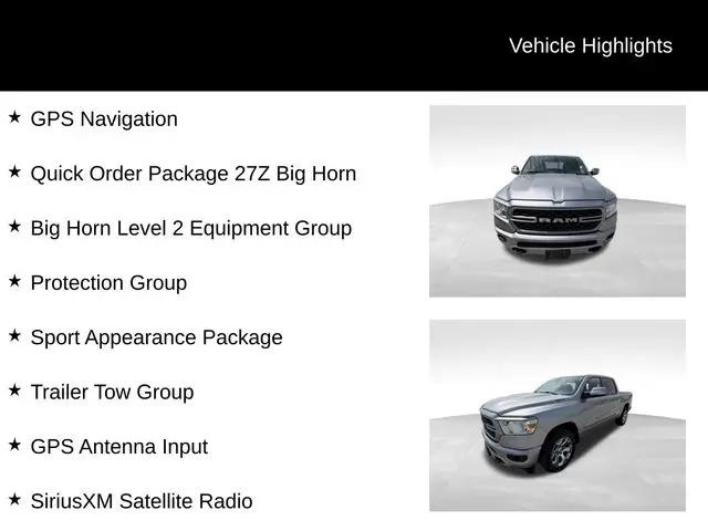 2022 Ram 1500 Big Horn Crew Cab 4x4 5'7" Box