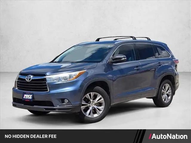 2015 Toyota Highlander XLE V6 for sale in Houston, TX