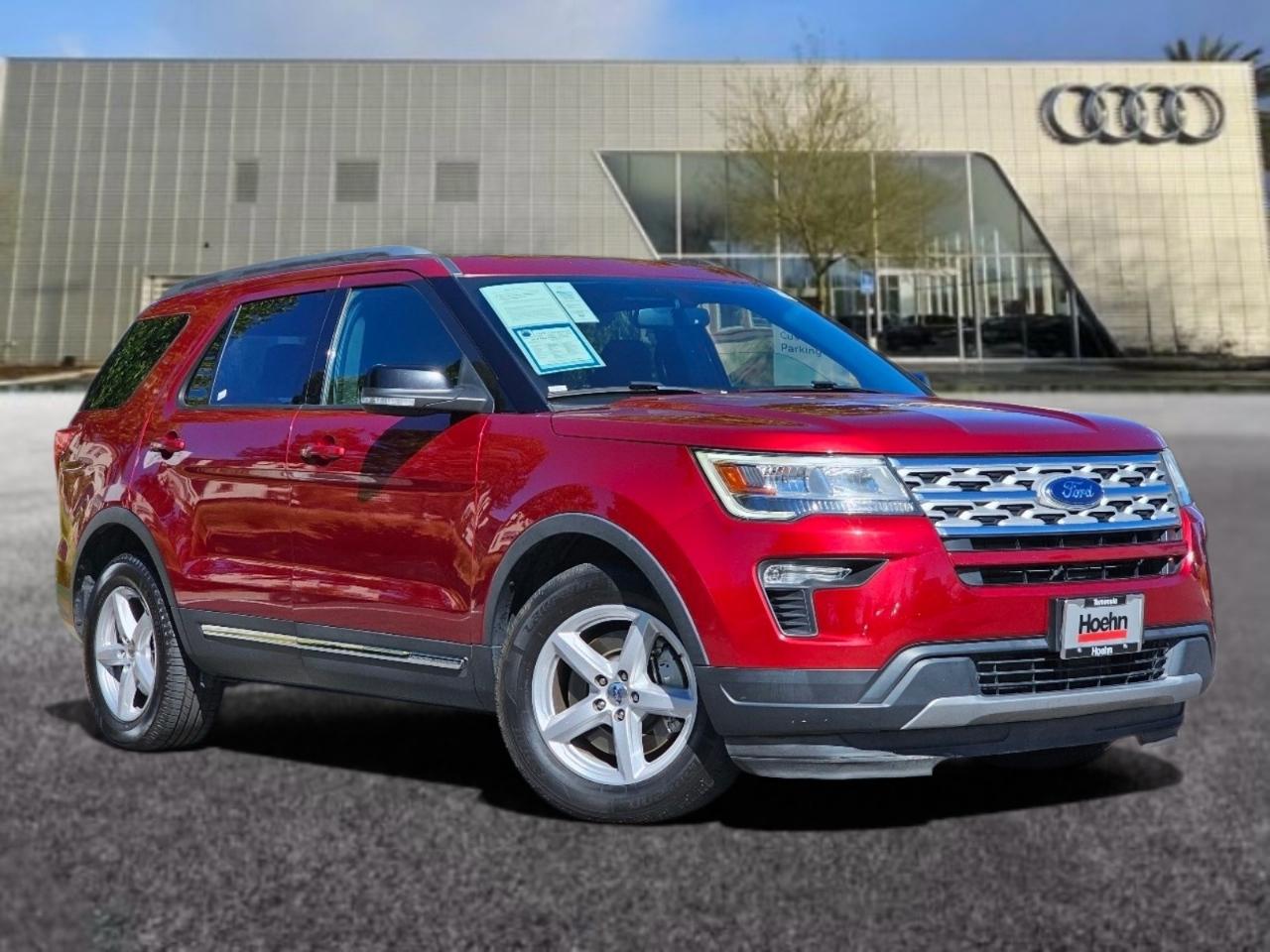 Ruby Red Metallic 2018 Ford Explorer SUV / Crossover Front-Wheel Drive 6-Speed Automatic