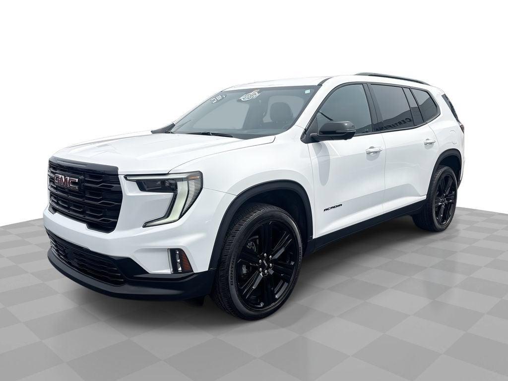 Summit White 2024 GMC Acadia SUV / Crossover Four-Wheel Drive Automatic