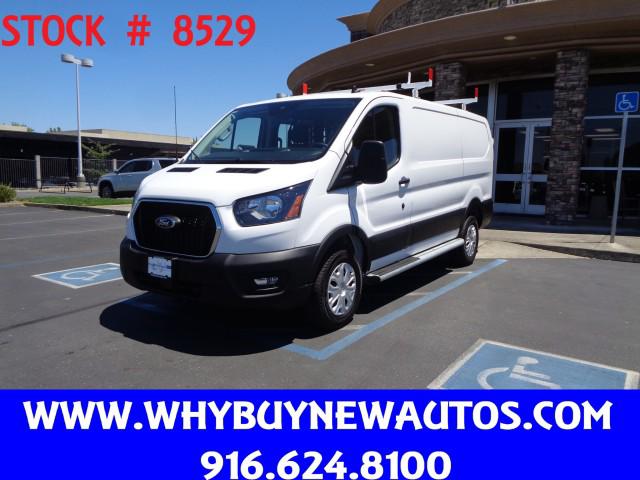 2025 Ford Transit Cargo Van ~ Ladder Rack  Shelves ~ Only 15K Miles for sale in Rocklin, CA