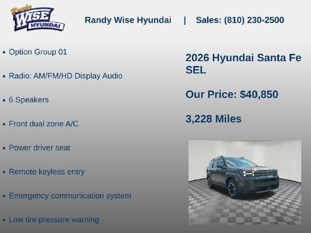 2026 Hyundai Santa Fe SEL
