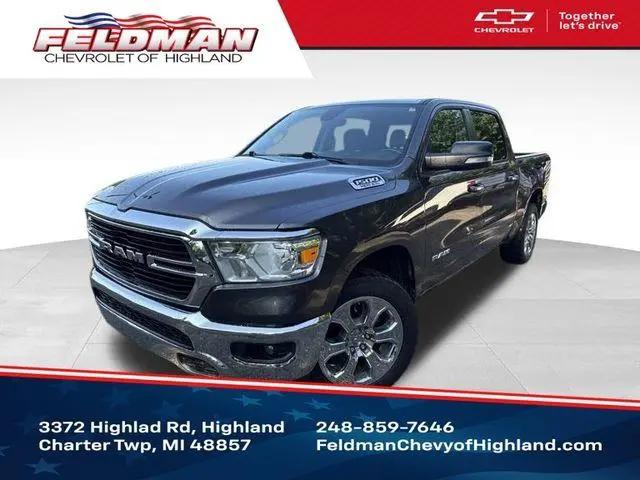 2020 Ram 1500 Big Horn Crew Cab 4x4 5'7" Box for sale in Highland, MI