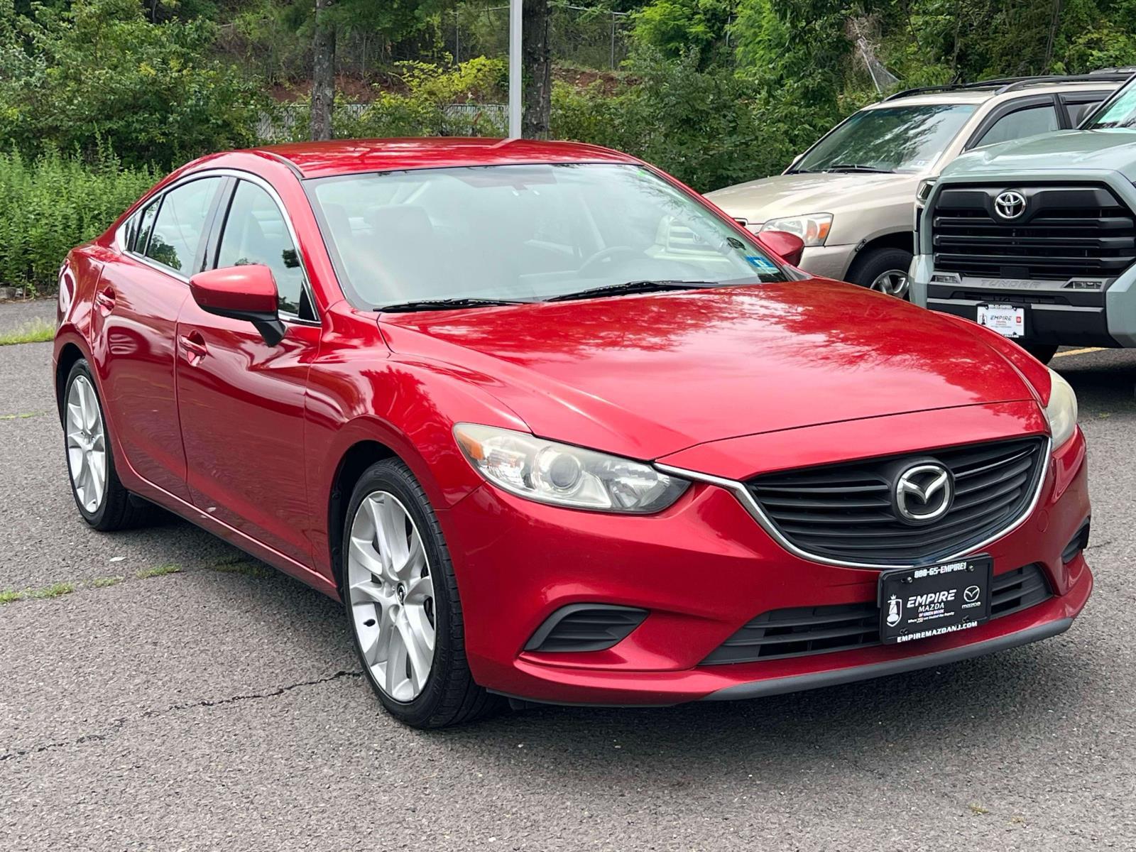 Soul Red Metallic 2016 Mazda MAZDA6 Sedan Front-Wheel Drive 6-Speed Automatic