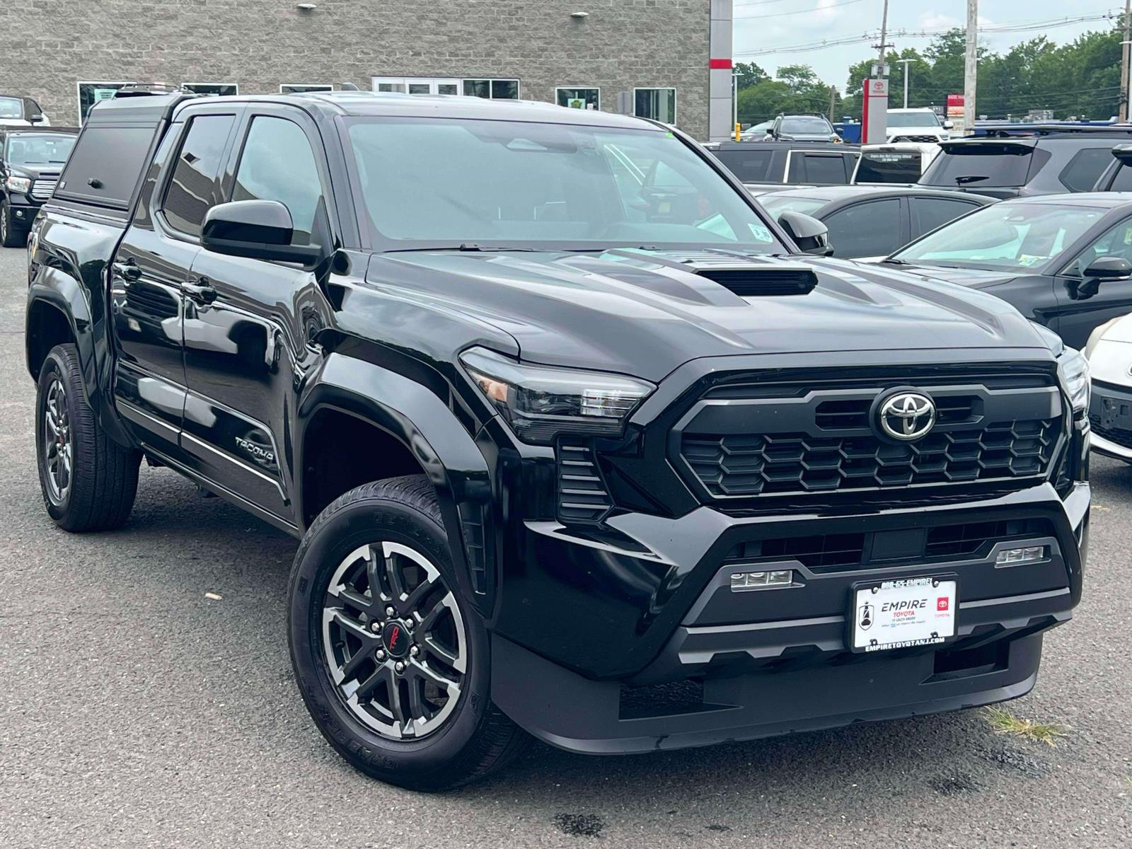 Black 2025 Toyota Tacoma Pickup Truck Four-Wheel Drive 8-Speed Automatic