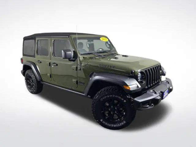 2022 Jeep Wrangler Unlimited Willys 4x4 for sale in Alliance, OH