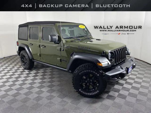 2022 Jeep Wrangler Unlimited Willys 4x4 for sale in Alliance, OH