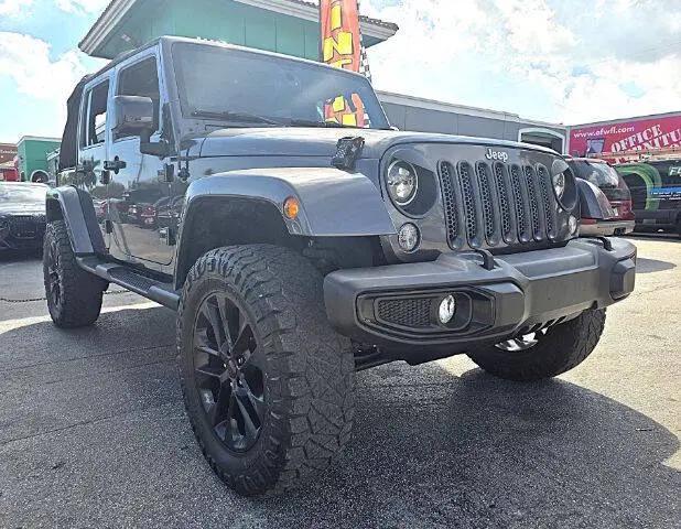 2017 Jeep Wrangler Unlimited Sahara 4x4 for sale in Miramar, FL