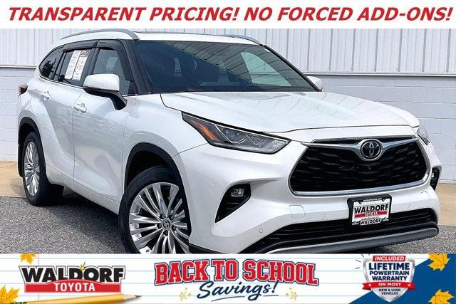 2022 Toyota Highlander Platinum for sale in Prince Frederick, MD