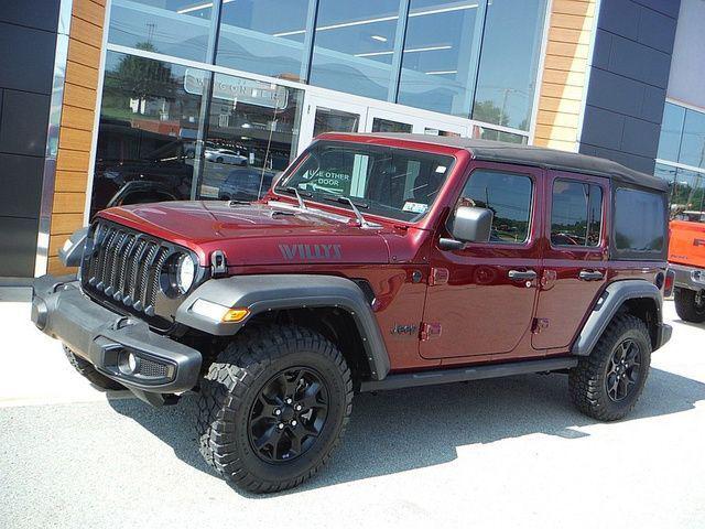 2022 Jeep Wrangler Unlimited Willys Sport 4x4 2022 Jeep Wrangler Unlimited Willys Sport 4x4