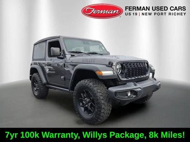 2025 Jeep Wrangler 2-Door Willys 4x4 for sale in New Port Richey, FL