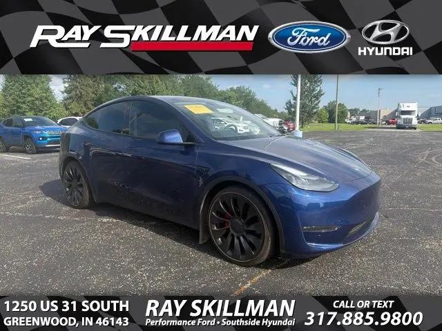 2022 Tesla Model Y Performance Dual Motor All-Wheel Drive for sale in Greenwood, IN