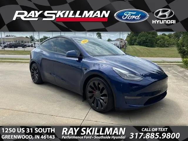 2022 Tesla Model Y Performance Dual Motor All-Wheel Drive for sale in Greenwood, IN