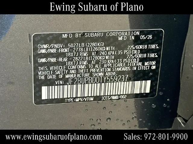 2026 Subaru Outback Premium