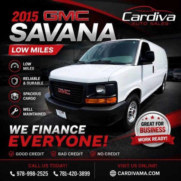2015 GMC Savana 2500 Work Van for sale in Peabody, MA