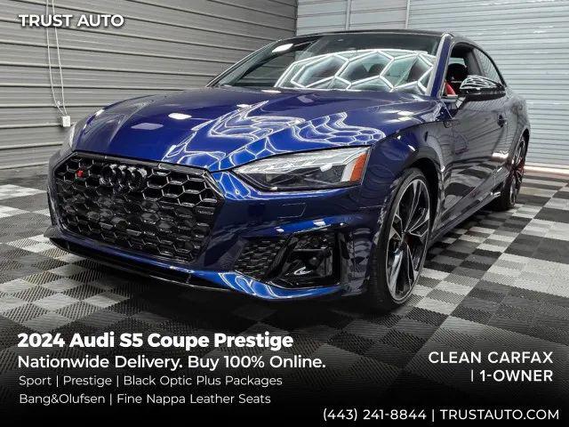 2024 Audi S5 Prestige TFSI quattro Tiptronic for sale in Sykesville, MD