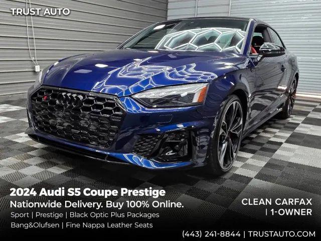 2024 Audi S5 Prestige TFSI quattro Tiptronic for sale in Sykesville, MD