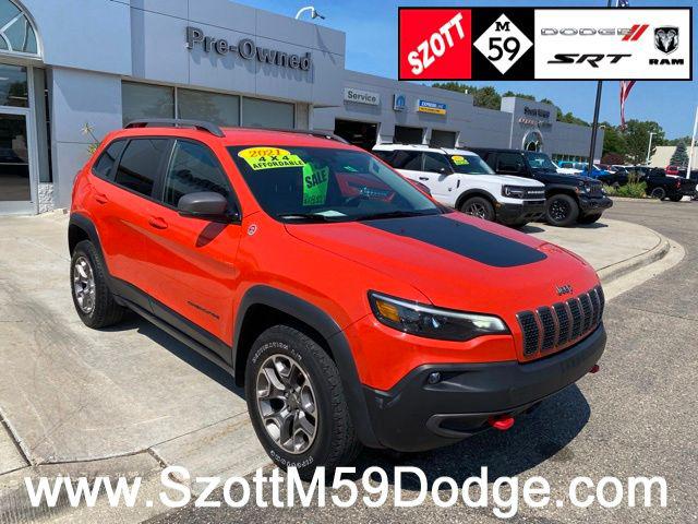 2021 Jeep Cherokee Trailhawk 4x4 for sale in Highland, MI