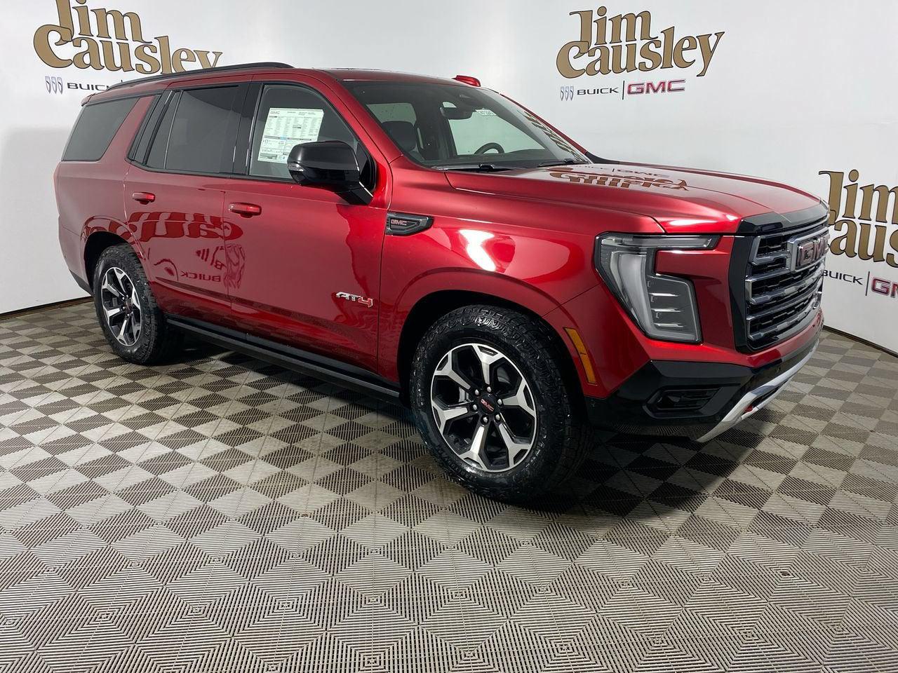 Volcanic Red Tintcoat 2026 GMC Yukon SUV / Crossover Four-Wheel Drive Automatic