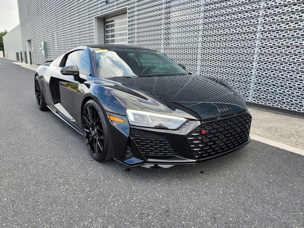Mythos Black Metallic 2020 Audi R8 Coupe All-Wheel Drive 7-Speed Automatic