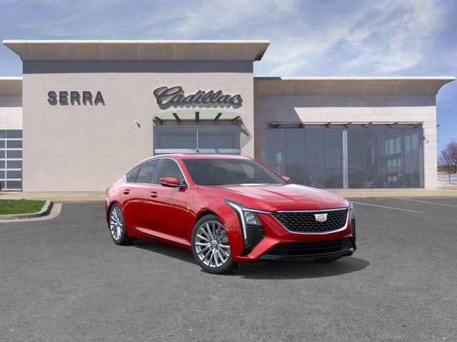 Radiant Red 2026 Cadillac CT5 Sedan All-Wheel Drive Automatic