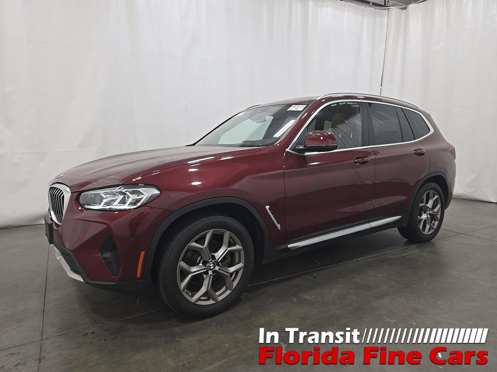 AVENTURIN RED METALLIC 2022 BMW X3 SUV / Crossover All-Wheel Drive Automatic