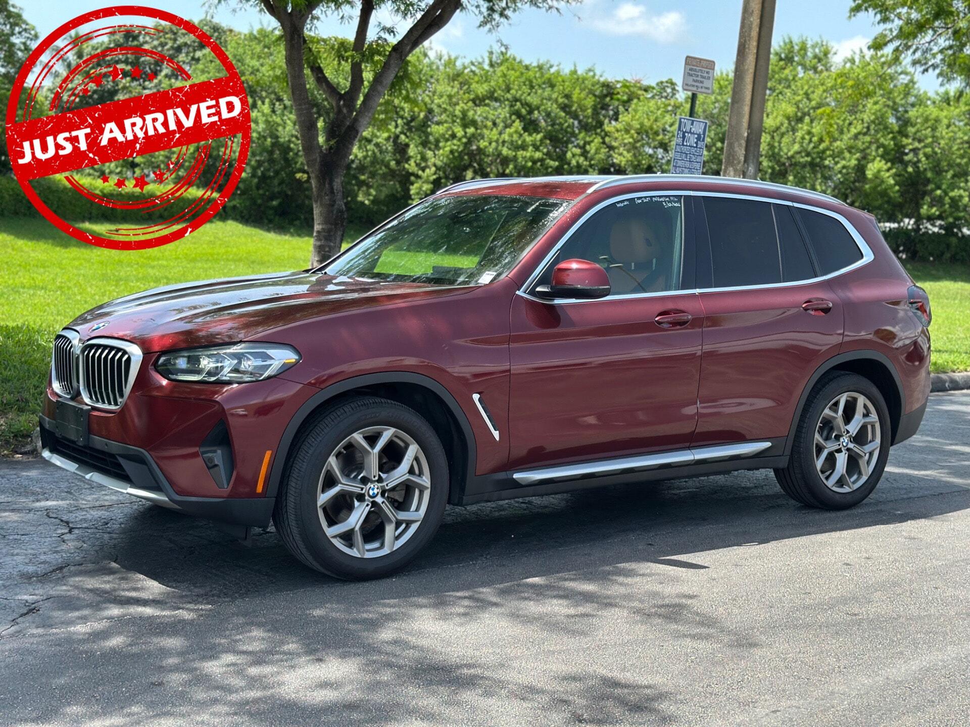 Aventurin Red Metallic 2022 BMW X3 SUV / Crossover All-Wheel Drive Automatic