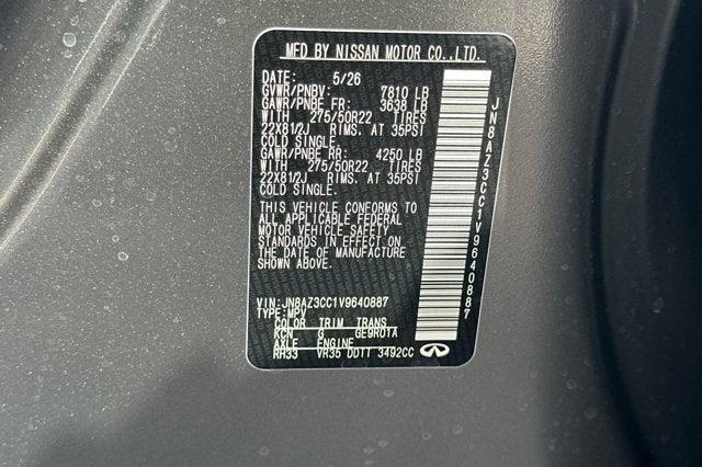2027 INFINITI QX80 AUTOGRAPH