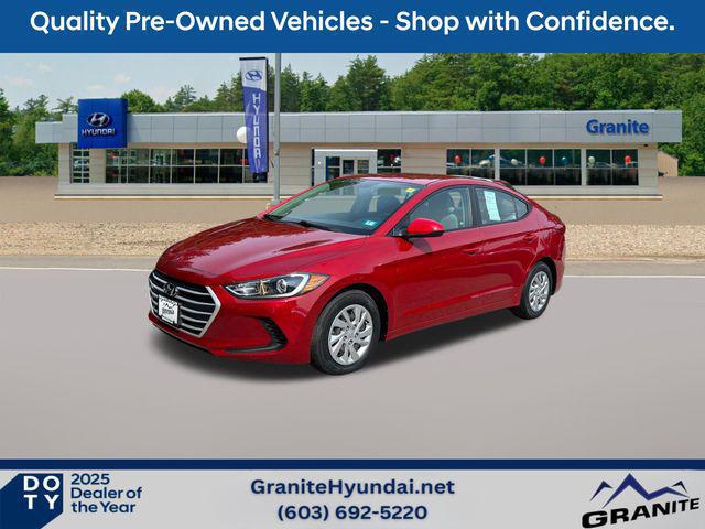 2017 Hyundai Elantra SE for sale in SOMERSWORTH, NH