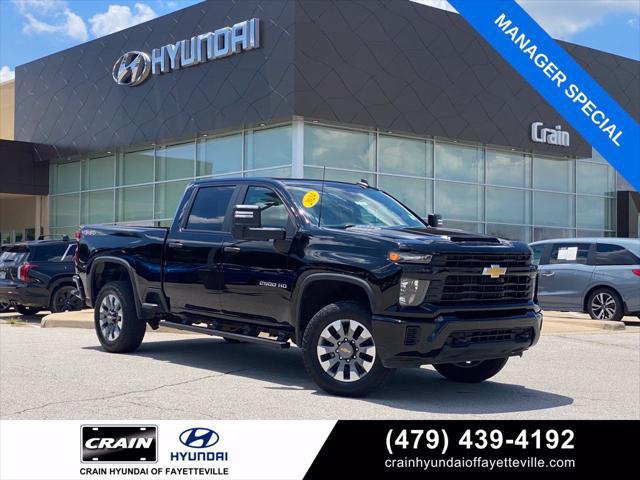 2024 Chevrolet Silverado 2500HD 4WD Crew Cab Standard Bed Custom for sale in FAYETTEVILLE, AR