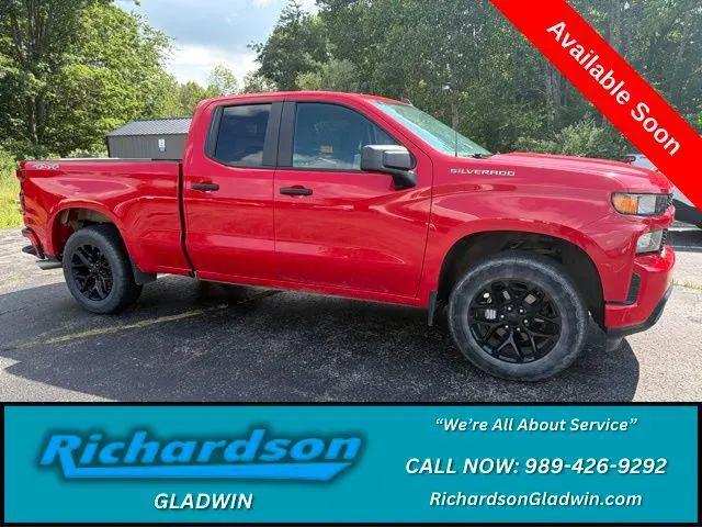 2020 Chevrolet Silverado 1500 4WD Double Cab Standard Bed Custom for sale in GLADWIN, MI