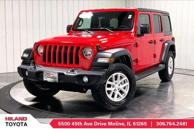 2023 Jeep Wrangler 4-Door Sport S 4x4 for sale in Moline, IL