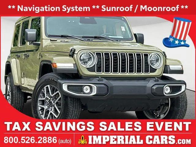 2026 Jeep Wrangler 4-Door Sahara 4x4 for sale in Mendon, MA