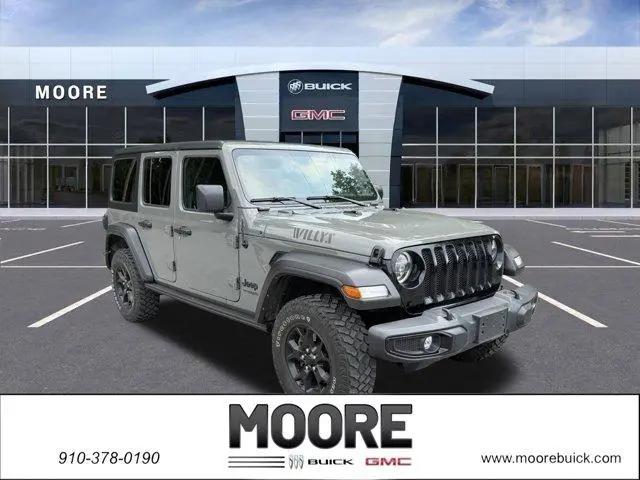 2022 Jeep Wrangler Unlimited Willys 4x4 for sale in Jacksonville, NC