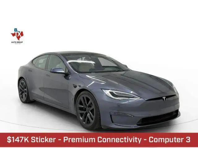 2021 Tesla Model S Plaid Tri Motor All-Wheel Drive for sale in Houston, TX