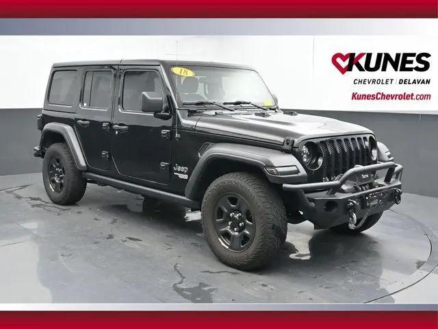 2018 Jeep Wrangler Unlimited Sport 4x4 for sale in Delavan, WI